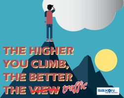 The Higher you climb. the better the traffic