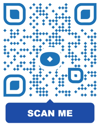 QR code linking to a live virtual business card example